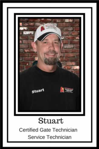 Stuart McGee Certified Gate Technician
